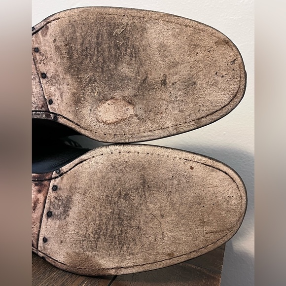 John Varvatos Six O Six 606 Hand Made Leather Lace Up Boots Mens size 10.5 - Picture 12 of 13